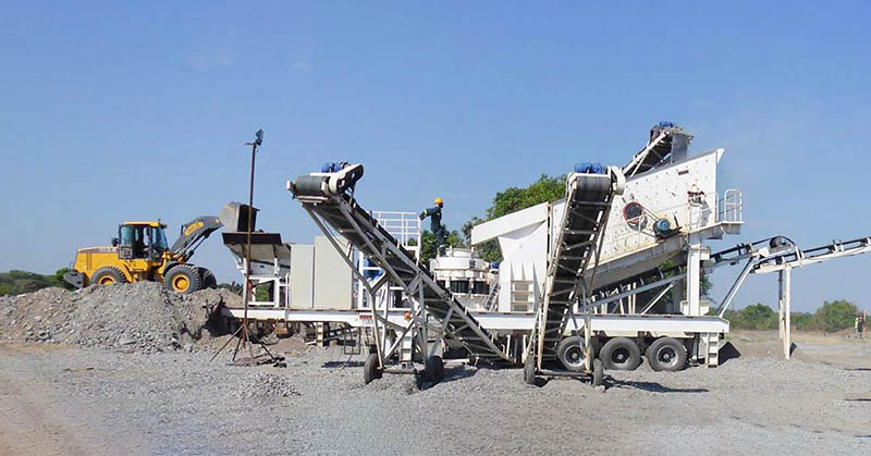 mobile crusher plant